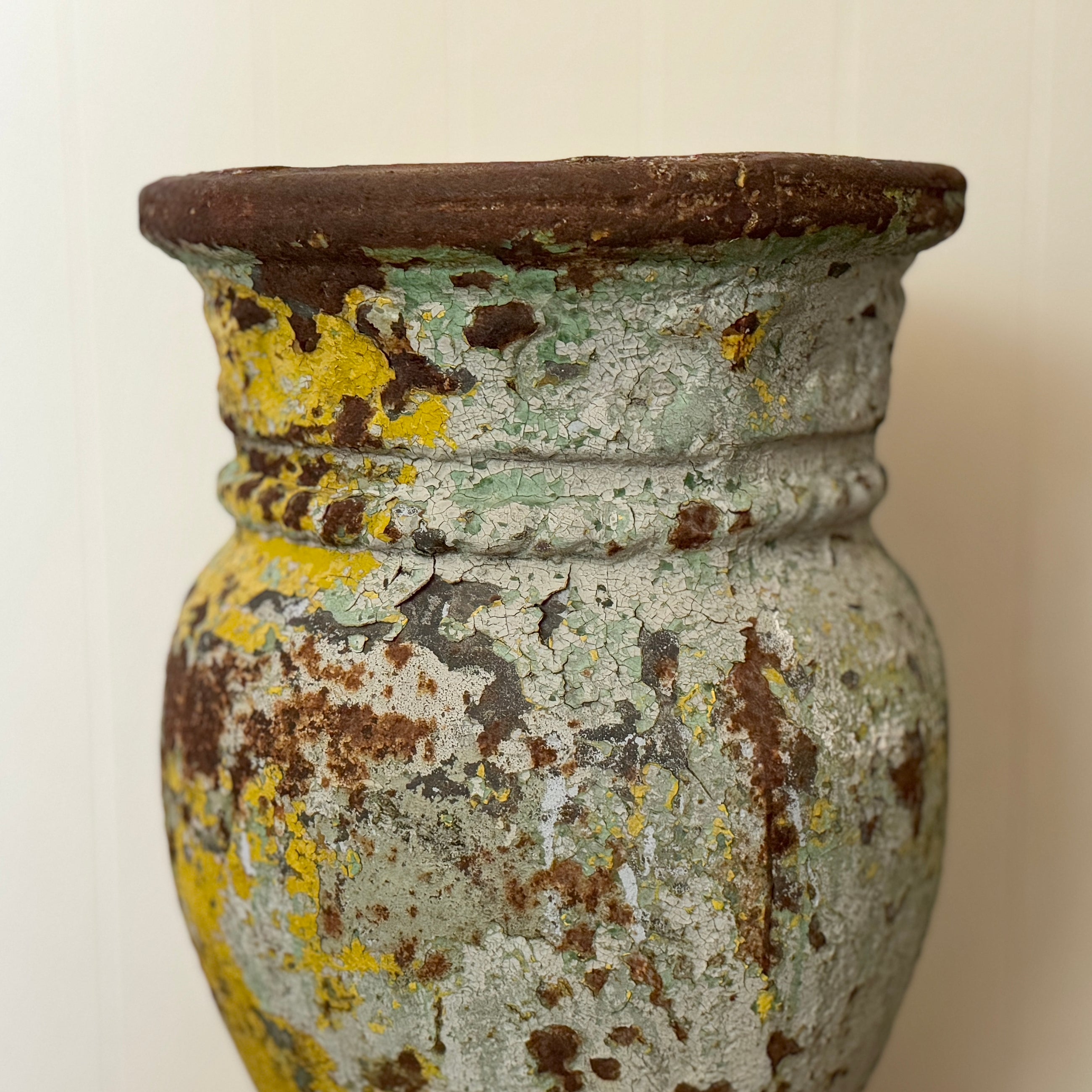 Antique Swedish Cast Iron Container