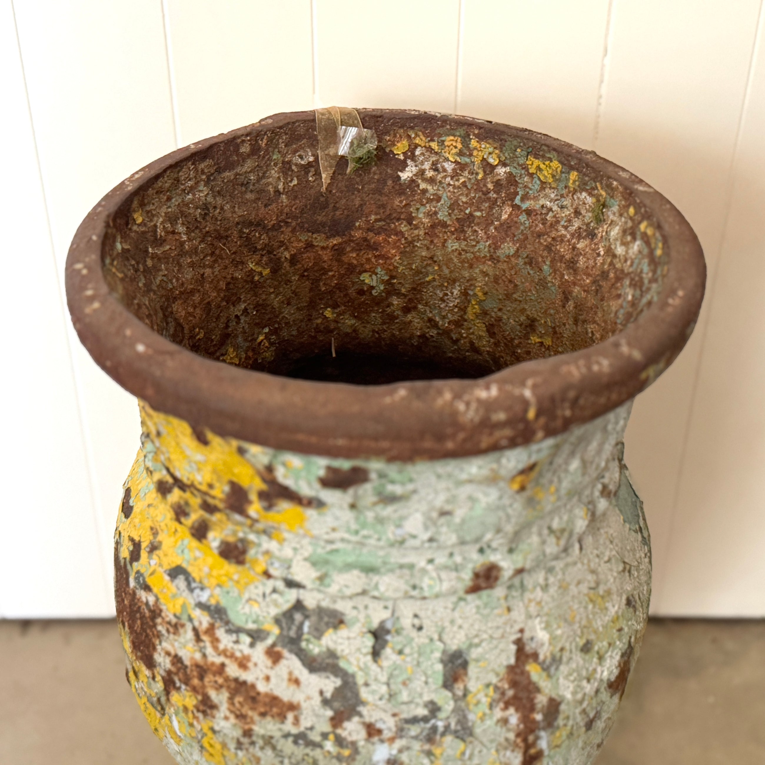 Antique Swedish Cast Iron Container