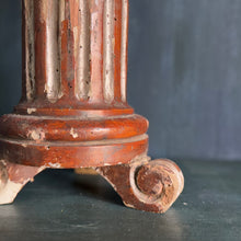 Coral Mounted on Antique Fragment