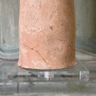 Spanish Terra Cotta Rain Spout Lamp circa 17th C