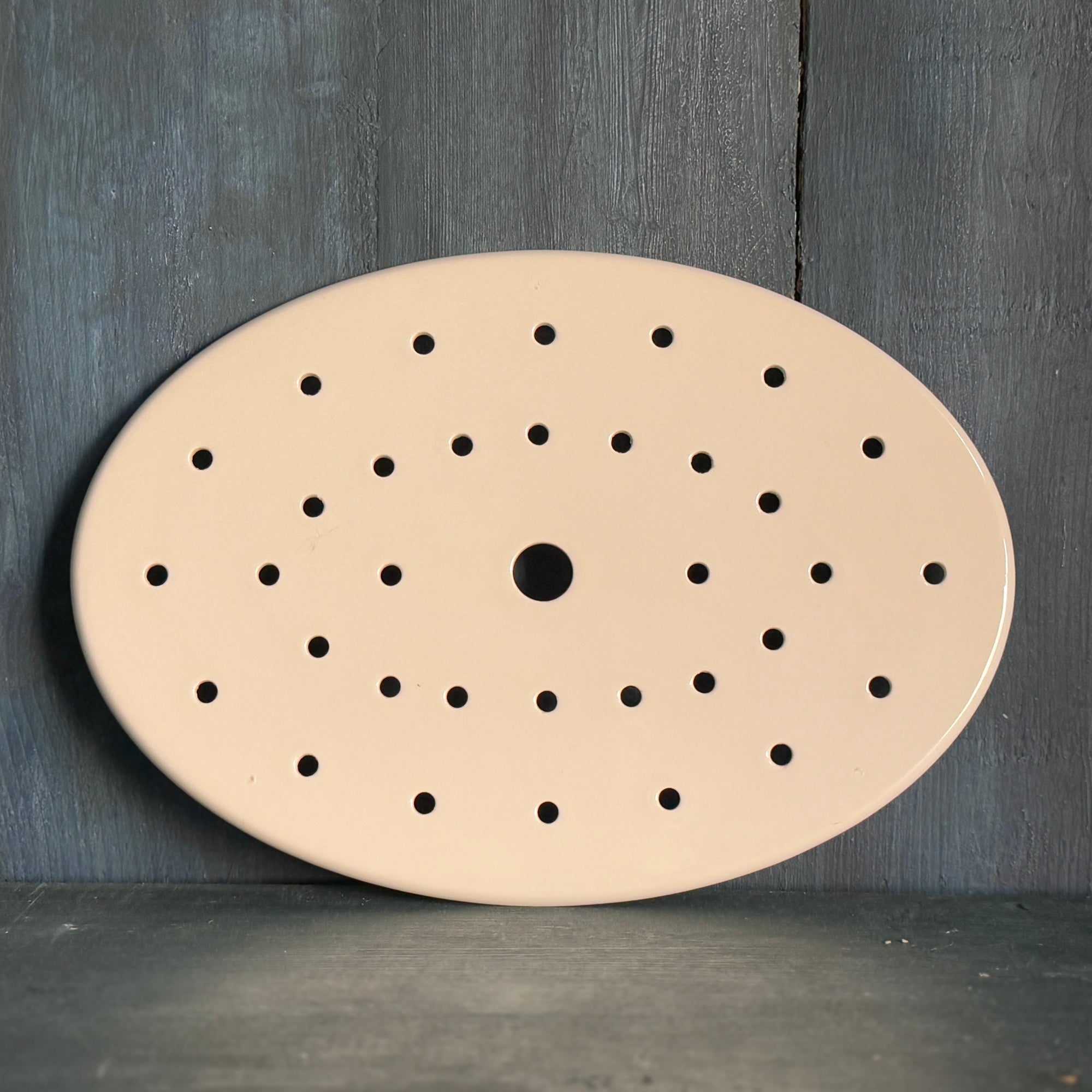 Antique Belgian Ironstone Strainer