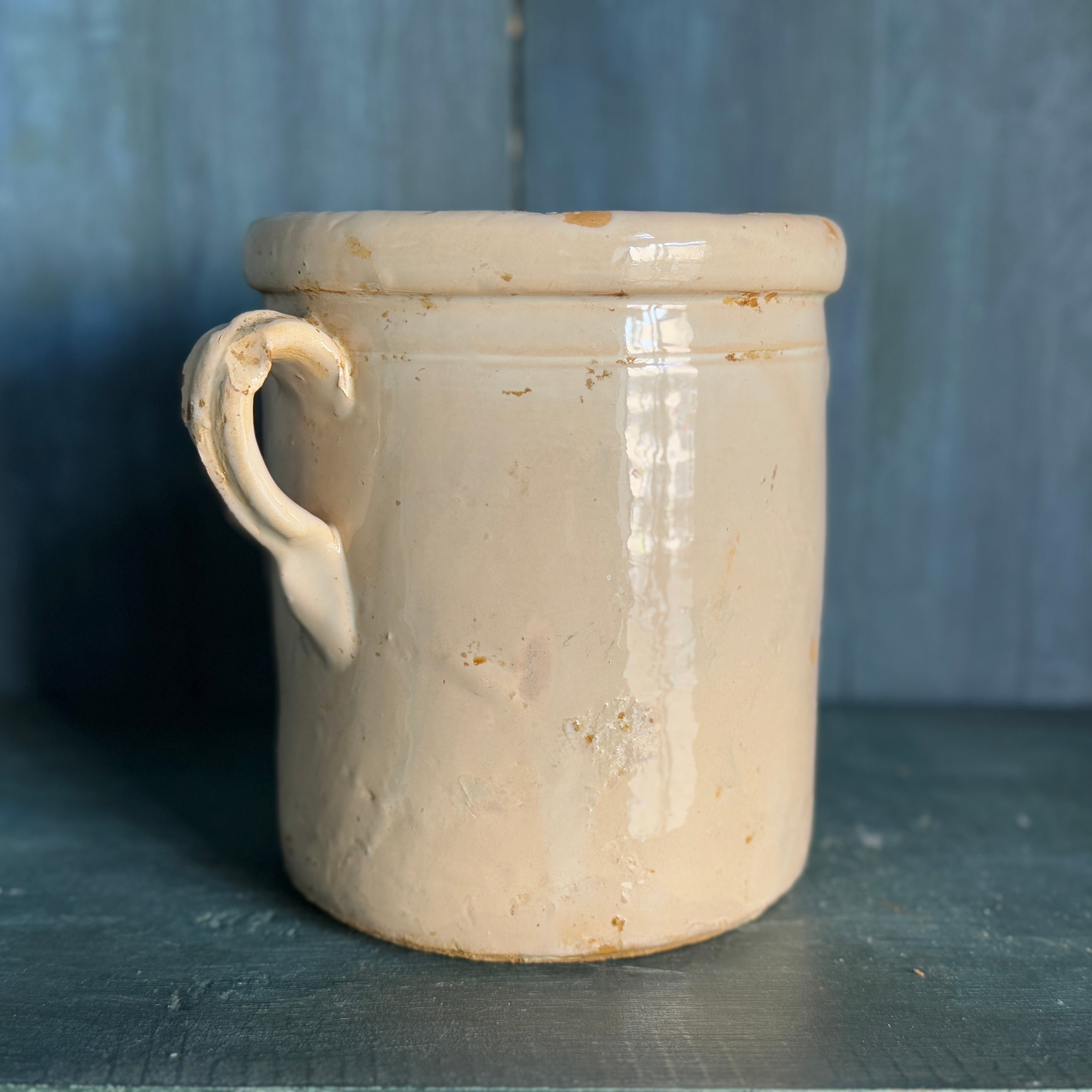 Antique Italian Confit Pot