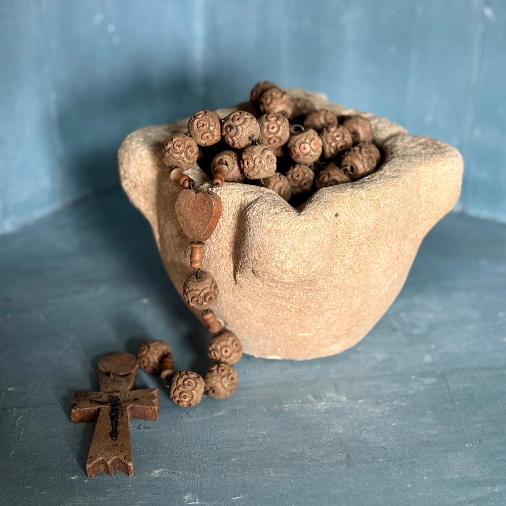 Vintage French Rosary Beads