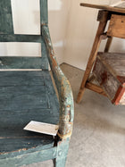 Blue Gustavian Chair, early 1800