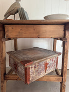Circa 1880 Auvergne Shepherd's Table in Fir