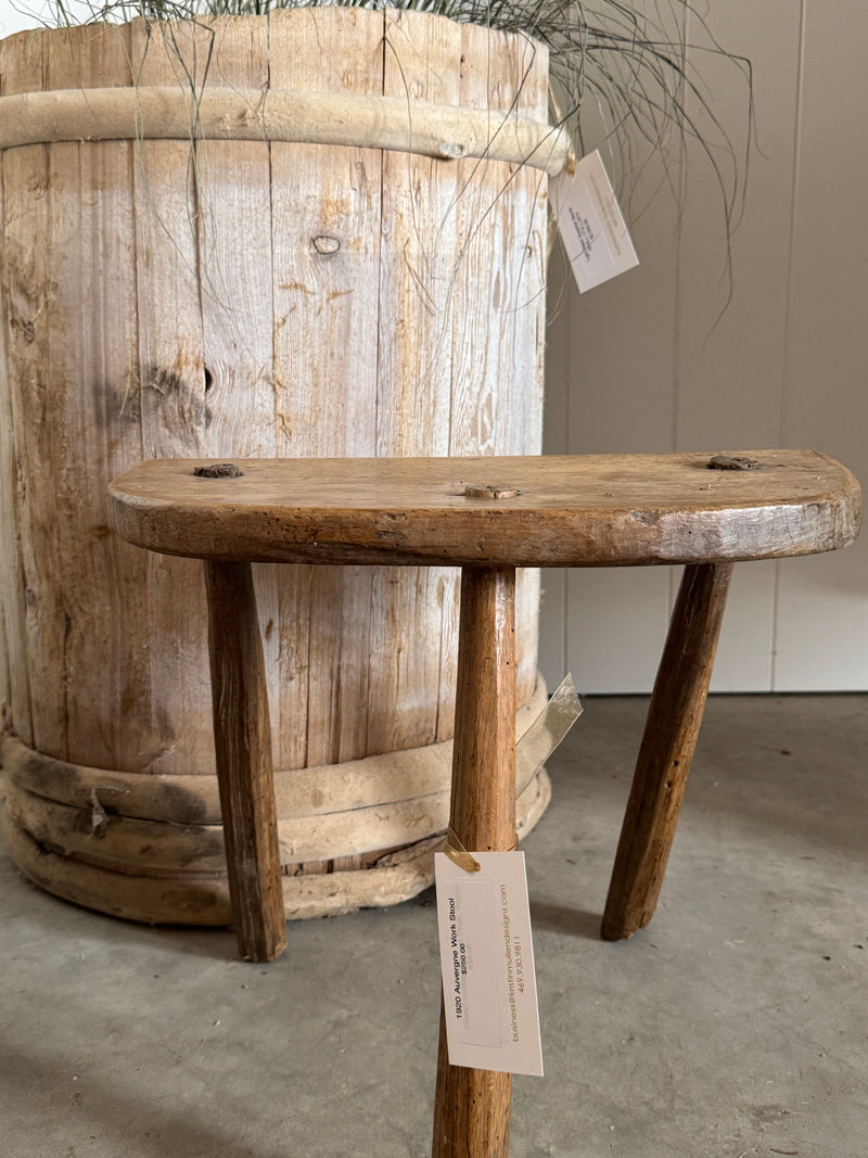 1920 Auvergne Work Stool