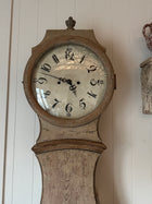 1800-1810 Swedish Clock, from Upsala, Original Finish