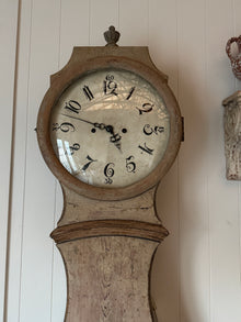 1800-1810 Swedish Clock, from Upsala, Original Finish
