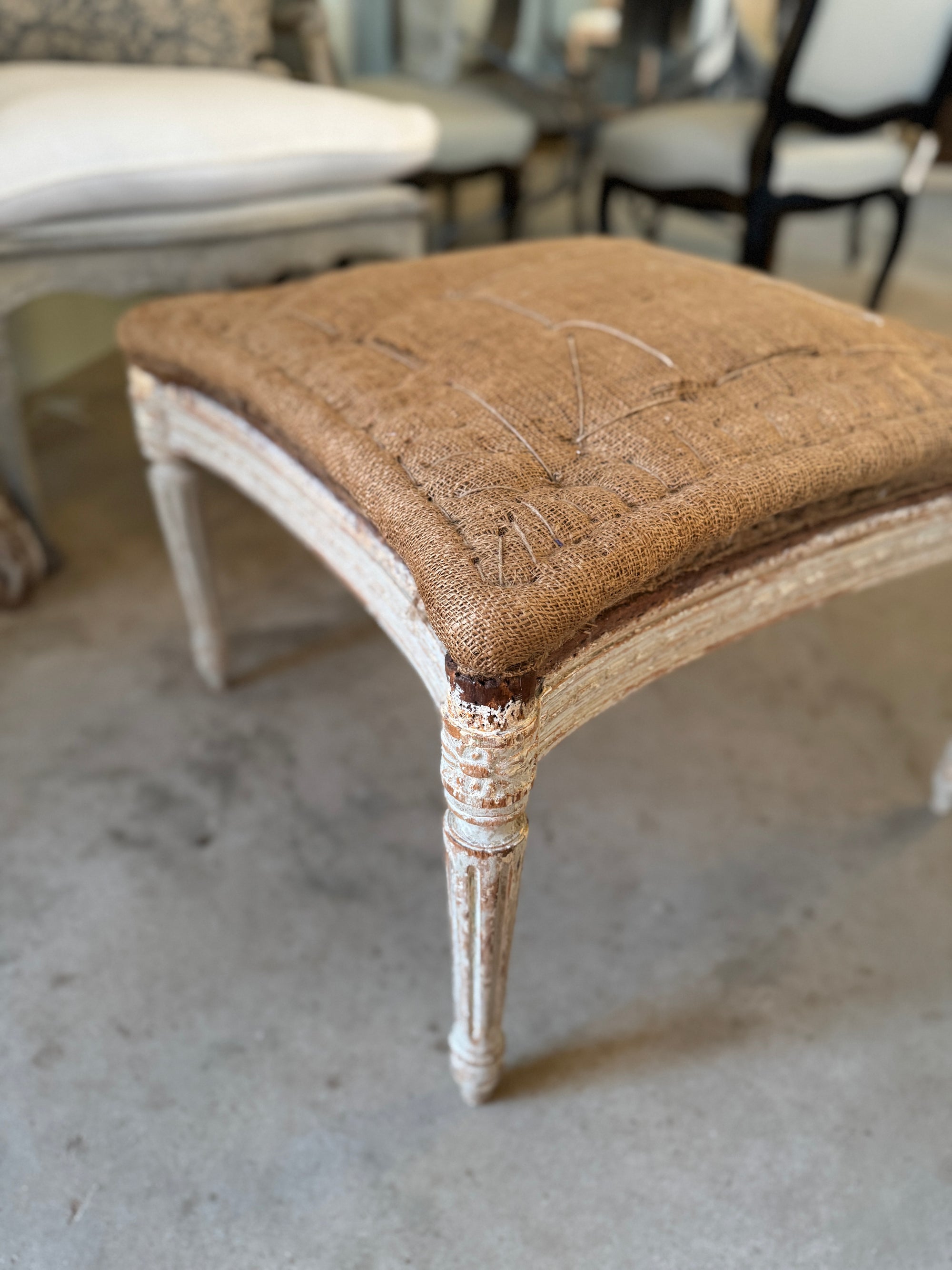 Mid 19th C Belgian Ottoman