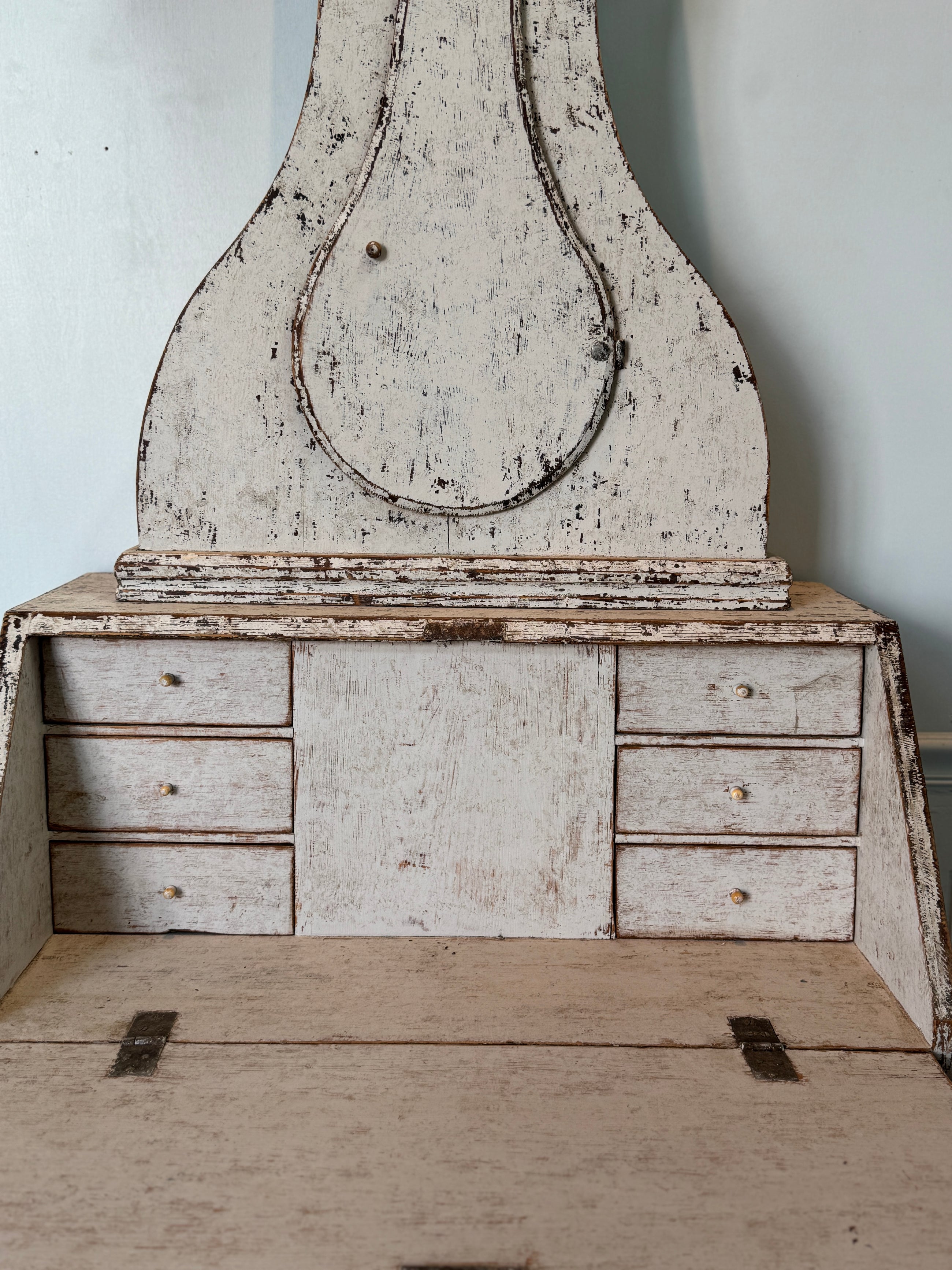 Swedish Clock Secretary/Ladies Desk