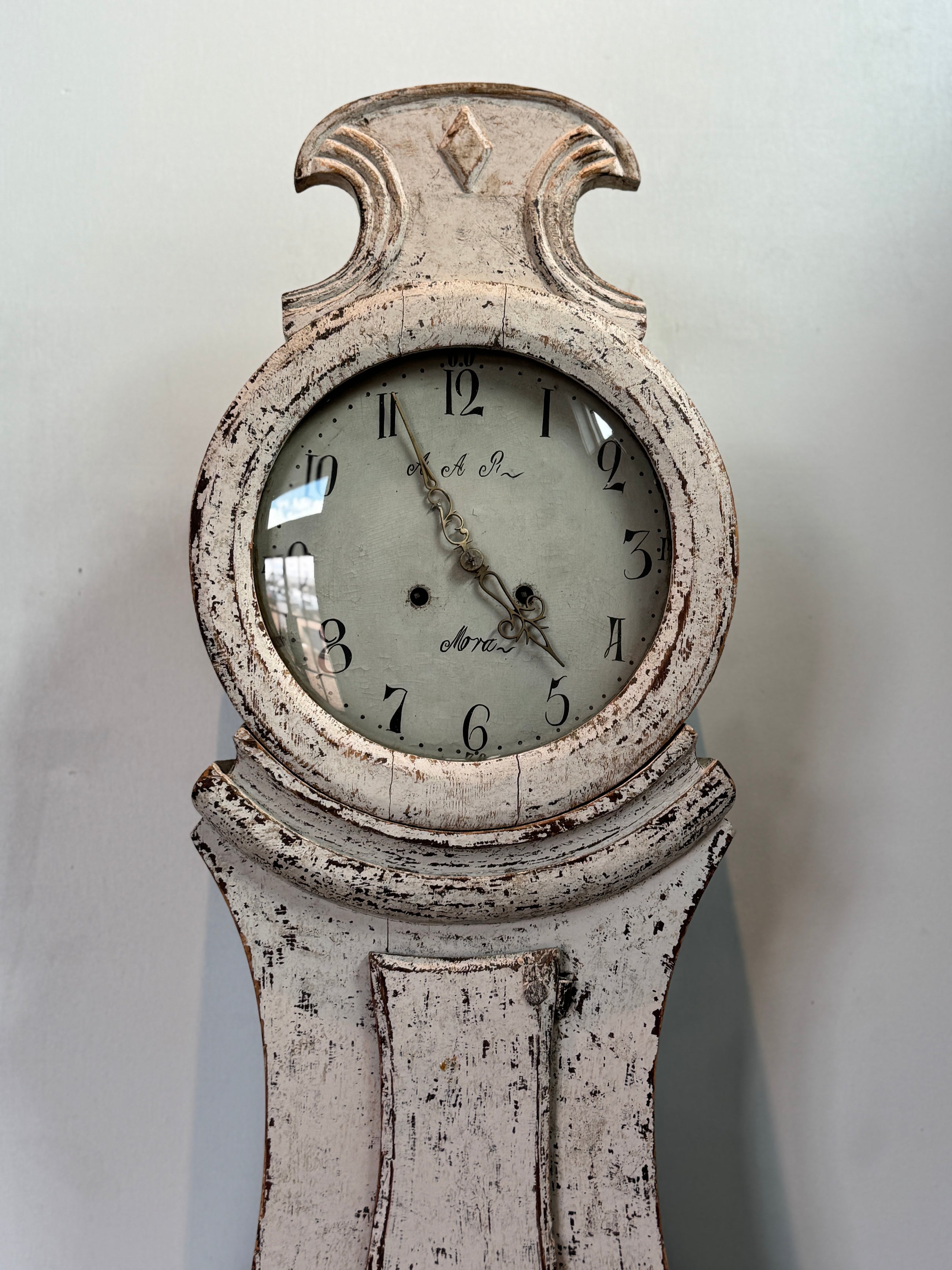 Swedish Clock Secretary/Ladies Desk