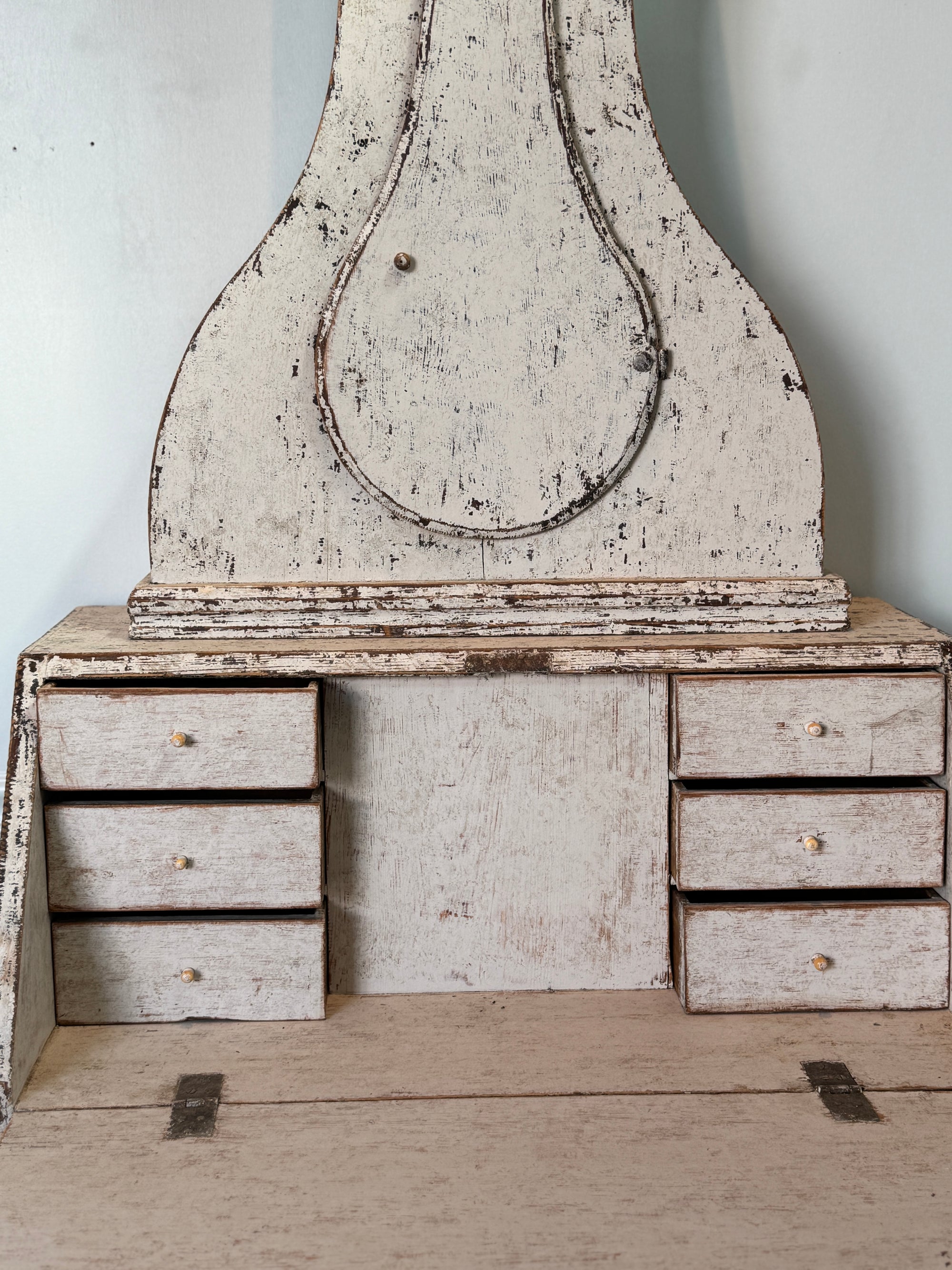 Swedish Clock Secretary/Ladies Desk