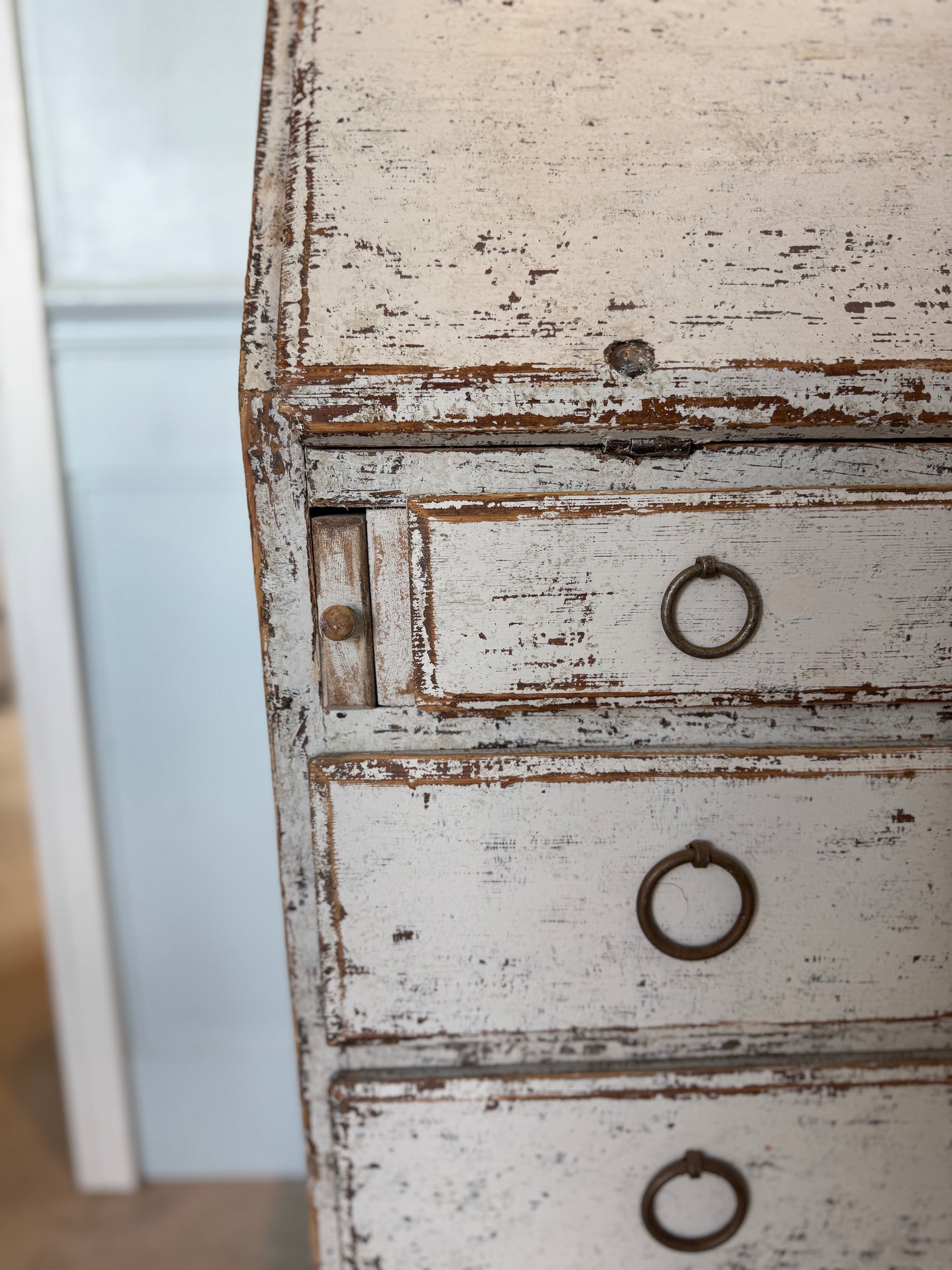 Swedish Clock Secretary/Ladies Desk