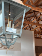 1920's Italian Street Lanterns, Newly Glazed