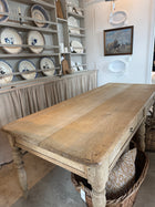 Belgian Oak Table/Desk, circa 1900