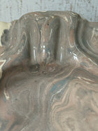 Vintage Marbelized Pichon d'Uzes Trinket Bowl