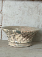 Vintage Marbelized Pichon d'Uzes Decorative Bowl