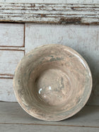 Vintage Marbelized Pichon d'Uzes Decorative Bowl