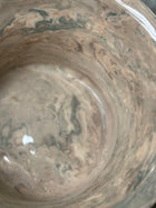 Vintage Marbelized Pichon d'Uzes Decorative Bowl