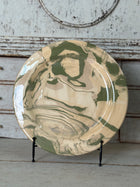 Vintage Marbelized Pichon d'Uzes Plate