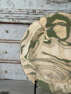 Vintage Marbelized Pichon d'Uzes Plate