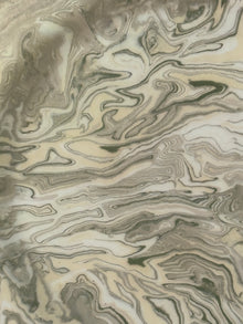 Vintage Marbelized Pichon d'Uzes Plate