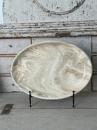 Vintage Marbelized Pichon d'Uzes Platter