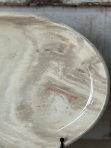 Vintage Marbelized Pichon d'Uzes Platter