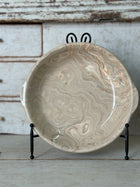 Vintage Marbelized Pichon d'Uzes Handled Bowl