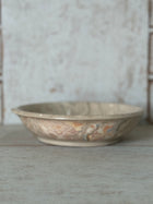 Vintage Marbelized Pichon d'Uzes Handled Bowl