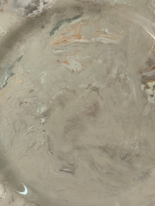 Vintage Marbelized Pichon d'Uzes Plate