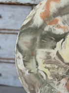 Vintage Marbelized Pichon d'Uzes Plate