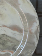 Vintage Marbelized Pichon d'Uzes Plate