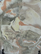 Vintage Marbelized Pichon d'Uzes Plate