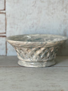 Vintage Marbelized Pichon d'Uzes Decorative Bowl