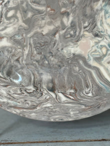 Vintage Marbelized Pichon d'Uzes Plate