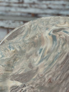 Vintage Marbelized Pichon d'Uzes Plate