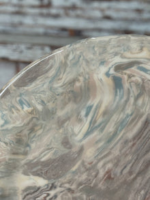 Vintage Marbelized Pichon d'Uzes Plate