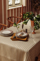 Nimes Striped Linen Tablecloth