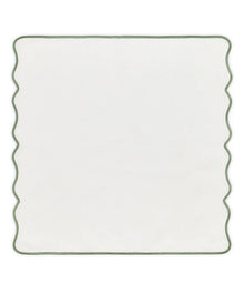 Scalloped Linen Napkin