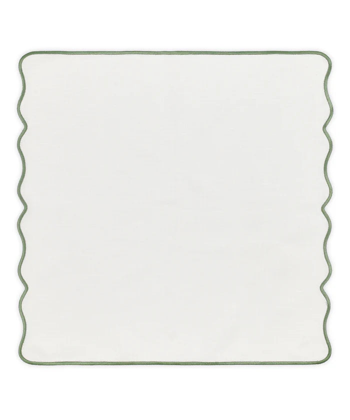 Scalloped Linen Napkin