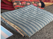 Provencal striped quilt, French 19th C