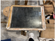 18th C Mirror, found in Chartres