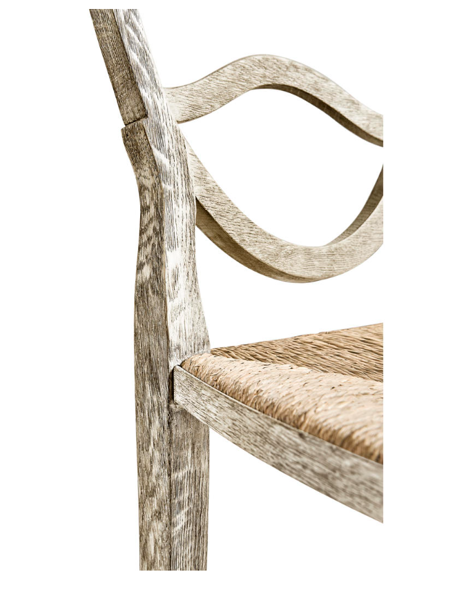 Deauville Grey Oak Side Chair