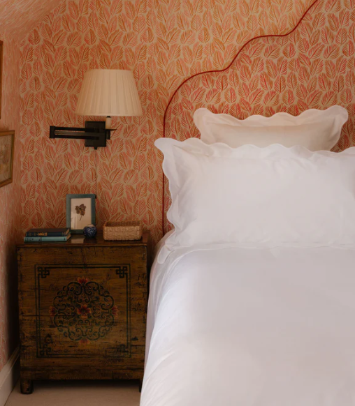 Alexandra Wavy Scalloped Duvet Cover