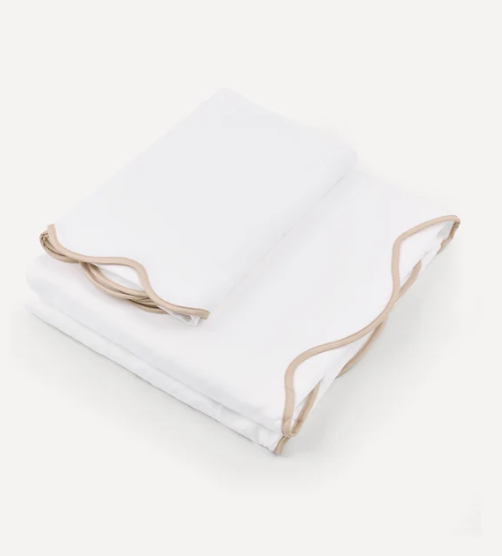 Alexandra Wavy Scalloped Duvet Cover