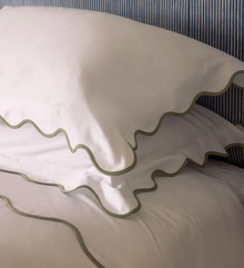 Alexandra Wavy Scalloped Duvet Cover