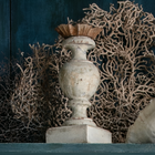 19th C Italian Wood Candlestick