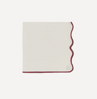Scalloped Linen Napkin