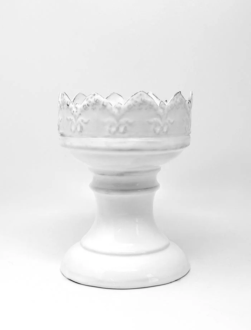 Couronne Candle Holder on Foot